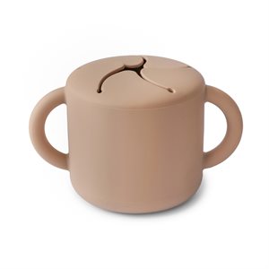 Mushie Snack Cup - Natural